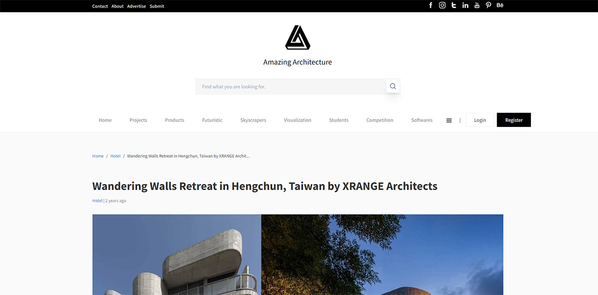 Amazing Architecture 報導灣臥 The Wandering Walls