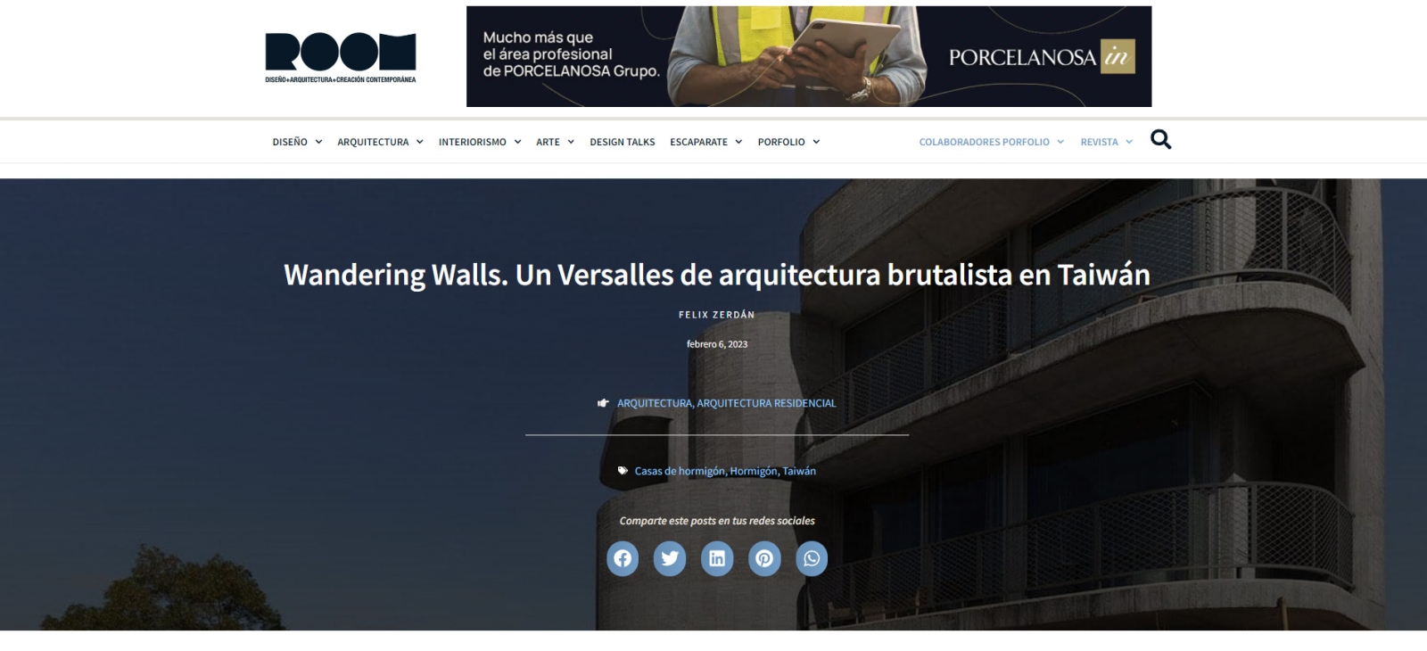 ROOM diseño Feature: The Wandering Walls