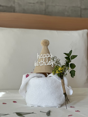 In-Room Birthday Decoration